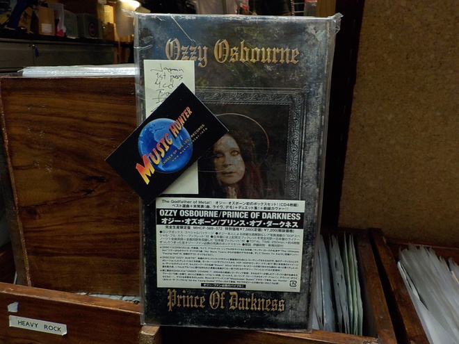 OZZY OSBOURNE - PRINCE OF DARKNESS JAPAN 4CD BOXI +