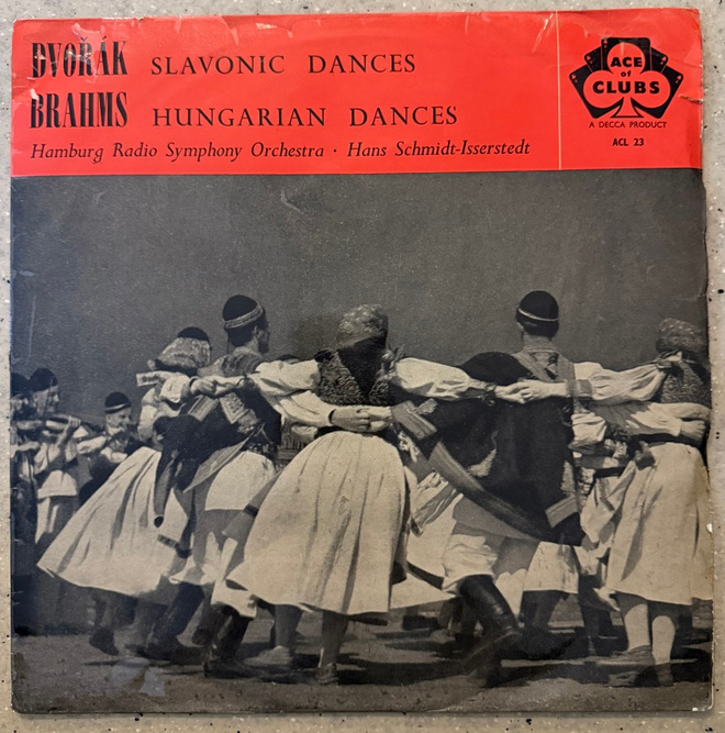 [LP] DVORAK: SLAVONIC DANCES / BRAHMS: HUNGARIAN DANCES