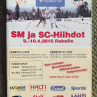 SM JA SUOMEN CUP HIIHDOT RUKA 2016 KISAOPAS - pikkukuva 1