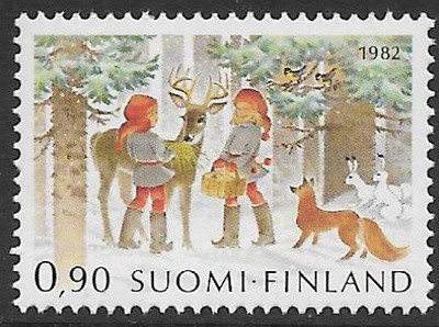 Joulu 0,90mk 1982 (LAPE 914) **