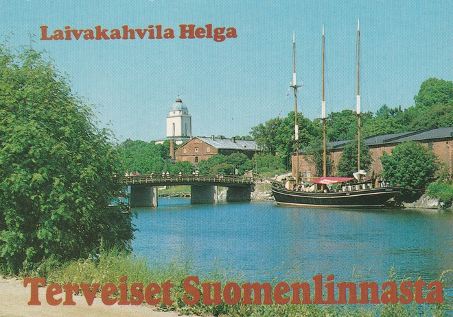 LAIVAKORTTI - LAIVAKAHVILA HELGA