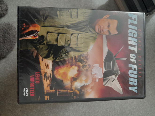 Flight of fury dvd,steven seagal