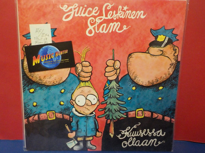 JUICE LESKINEN SLAM - KUUSESSA OLLAAN FIN -80 EX/EX+ LP