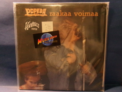 POPEDA - RAAKAA VOIMAA M-/EX FIN -81 1. PAINOS LP
