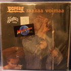 POPEDA - RAAKAA VOIMAA M-/EX FIN -81 1. PAINOS LP - pikkukuva 1