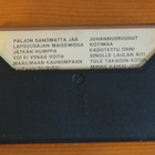 Esko Rahkonen:Paljon sanomatta jää C-kasetti. - pikkukuva 2