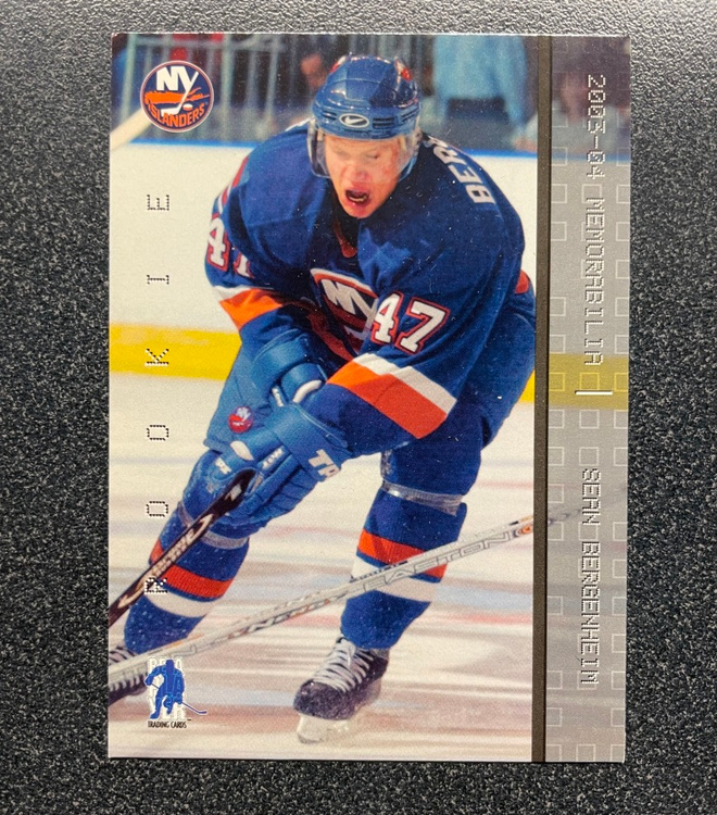 2003-04 BAP Memorabilia #186 Sean Bergenheim RC