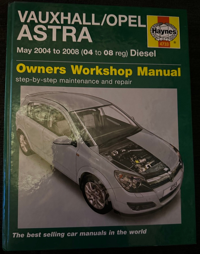Haynes 4732 Vauxhall / Opel Astra 2004 – 2008 Diesel