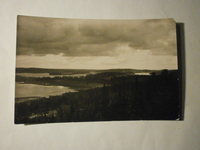 Kangasala, Vehoniemeltä, vanha valokuvapk, p. 1930