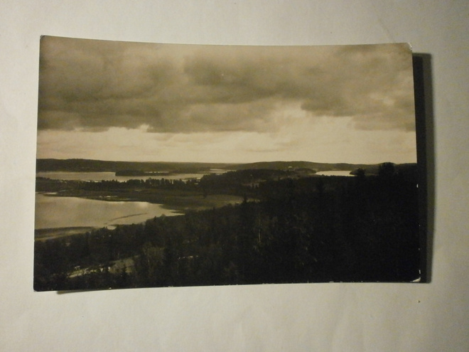 Kangasala, Vehoniemeltä, vanha valokuvapk, p. 1930