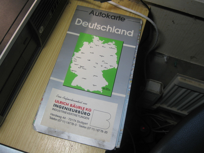Autokarte Deutschland
