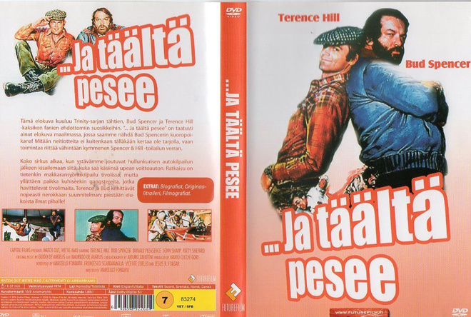 ja täältä pesee	(7 807)	k	-FI-	DVD	suomik.		Bud Spencer	1974