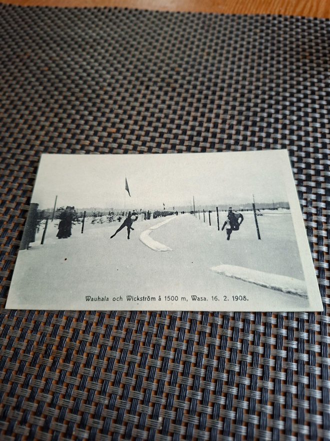 Z11 Vaasa Rauhala ja Wikström 1500m 16.2.1908