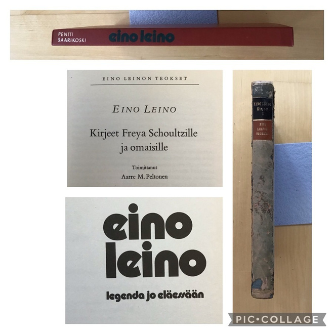 Leino : Kirjeet 1 ( 1961 ) ja Saarikoski : Eino Leino ( 1974