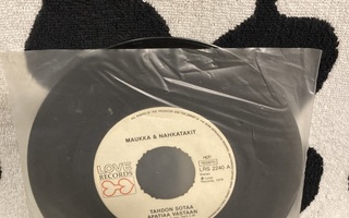 Maukka & Nahkatakit – Tahdon Sotaa Apatiaa 7" (Ei kantta!)