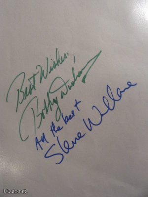 Bobby Durham & Steve Wallace aidot nimikirjoitukset