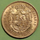 Espanja 100 Reales 1864 kultaraha, Isabella II - pikkukuva 4
