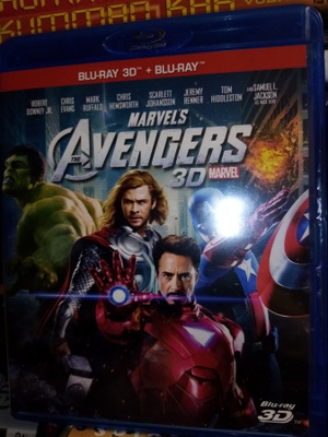 Blu-ray 3D + BLU-RAY Marvels Avengers 3D