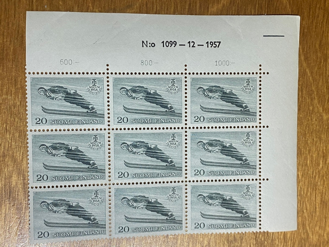 HIIHDON MM-KILPAILUT 1958 NUMERO YSILÖ**