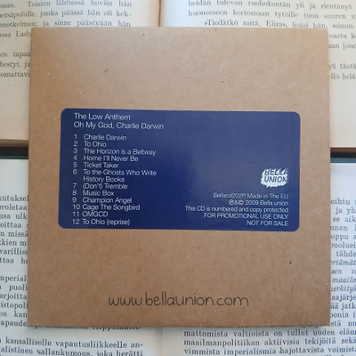 The Low Anthem - Oh My God, Charlie Darwin (promo-CD)