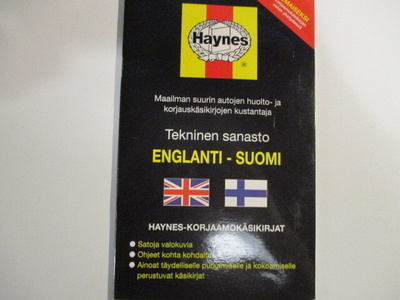 HAYNES TEKNINEN SANASTO