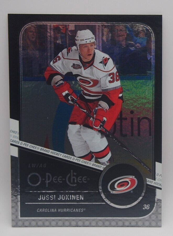 2011-12 O-pee-chee Rainbow black foil Jussi Jokinen /100
