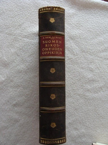 SUOMEN rikosoikeuden oppikirja V 1909