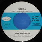 7" KIRKA - Silta Yli Synkän Virran - single 1971 VG++ - pikkukuva 2