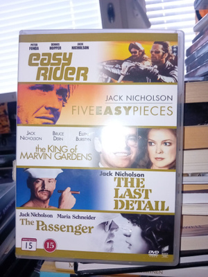 5dvd Jack Nicholson elokuvapaketti ( SIS POSTIKULU )