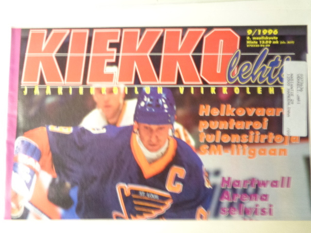 Kiekkolehti Nro 9/1996  (27.12)