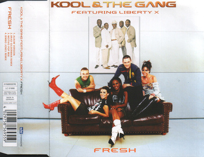 Kool & The Gang Featuring Liberty X • Fresh CD Maxi-Single