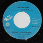 7" JUKKA KUOPPAMÄKI - Punatukkainen - single 1967 rock VG++ - pikkukuva 2