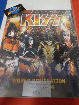 KISS WORLD DOMINATION 2003-2004 KIERTUEKIRJA