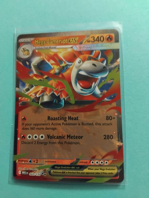Pokemon Mega Camerupt ex
