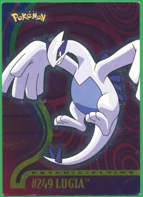 Pokémon 2001 Topps Lugia Foil