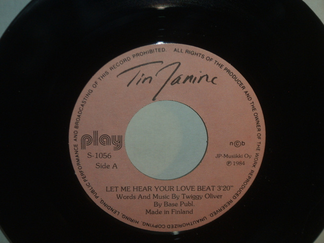 Tin Janine 7" Let Me Hear Your Love Beat