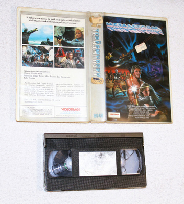 TERÄSMYRSKY - METALSTORM  Videotage 8084