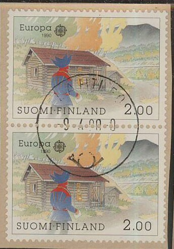 1990 Eurooppa 2mk loisto pari