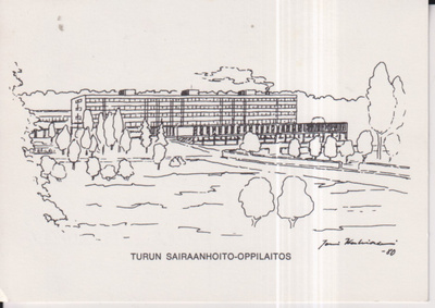Turku, Turun Sairaanhoito- Oppilaitos, piirros , e28