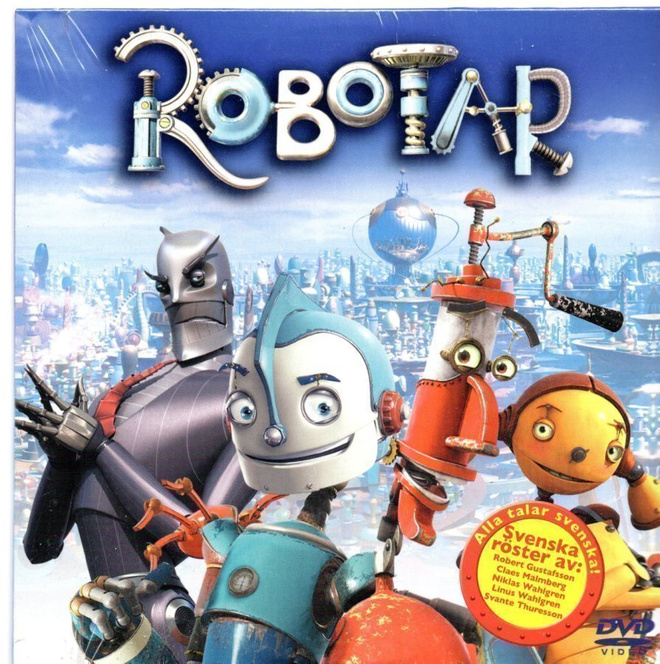 DVD LeffapokkarI: ROBOTS (UUSI MUOVEISSA)