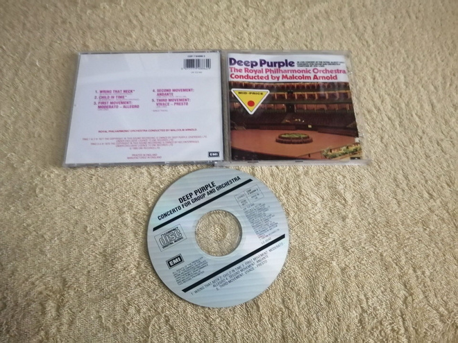 DEEP PURPLE - The Royal Philharmonic Orchestra CD
