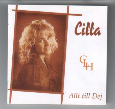 cd, Cilla - Allt till Dej [funk, gospel]