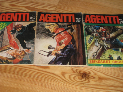Agentti 7/1974, 4 ja 11/1975