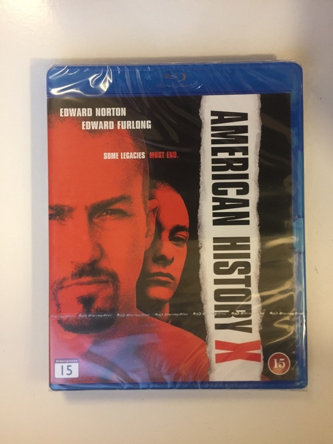 American History X (Blu-Ray) Edward Norton (1998) UUSI