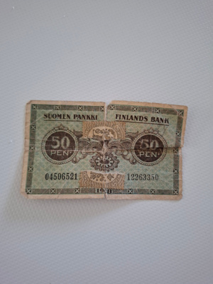 50 penniä, 1918