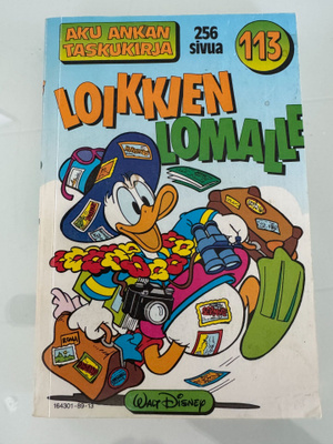 Aku Ankan taskukirja nro 113 : Loikkien lomalle
