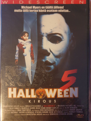 Halloween 5 Kirous dvd UUSI