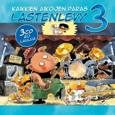 KAIKKIEN AIKOJEN PARAS LASTENLEVY 3 (3-CD), ks. esittely