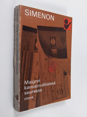 Georges Simenon : Maigret kansainvälisessä seurassa