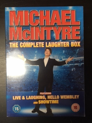 Michael McIntyre - The Complete Laughter Box 3DVD (UUSI)